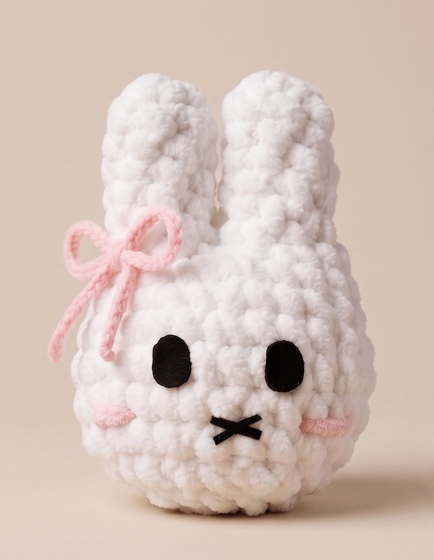 Miffy Bunny handmade crochet amigurumi by aarttsii