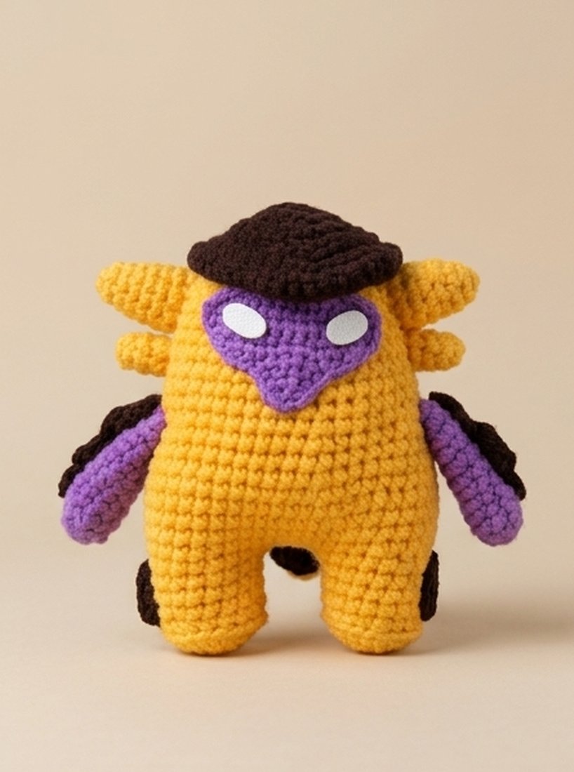 Wingman handmade crochet amigurumi by aarttsii